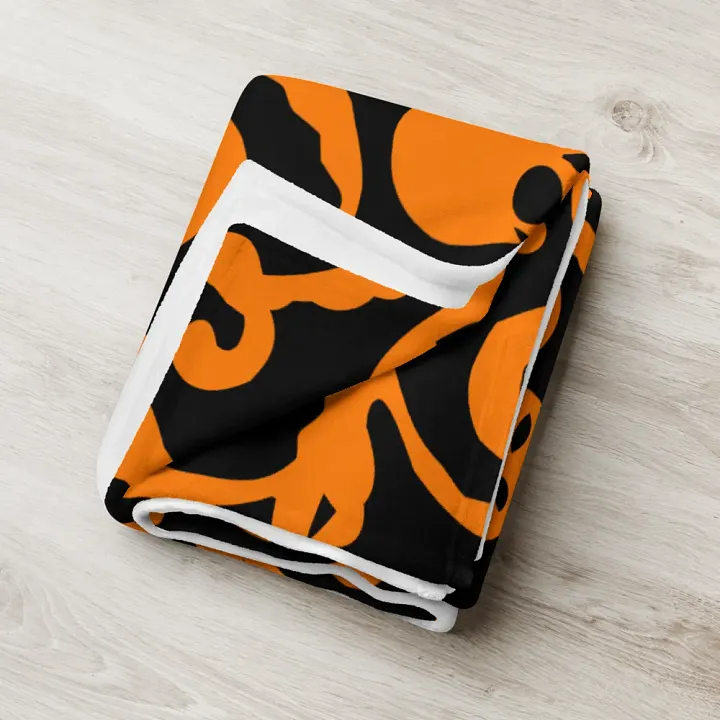 Scary Pumpkins Skull Blanket product image (2)