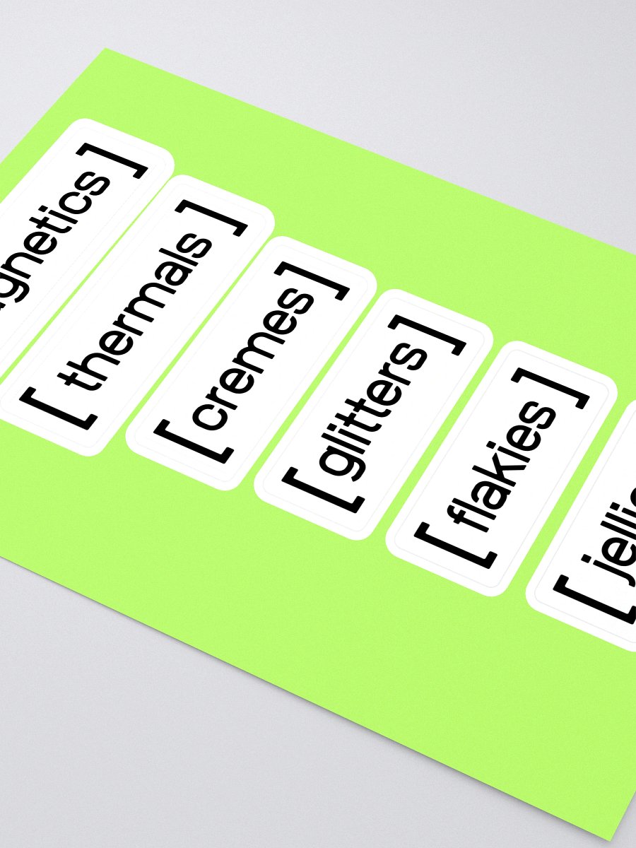 Drawer Labels by finish (white) product image (4)