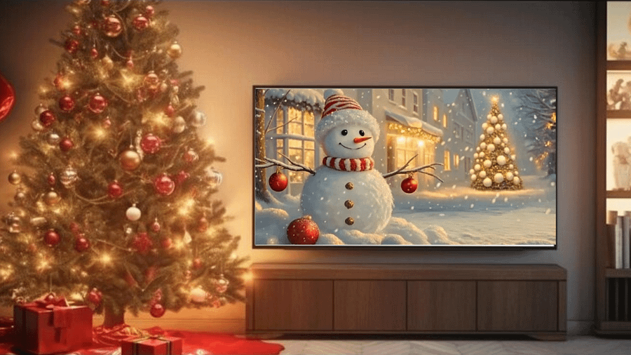 The Snowman’s Festive Wonderland Christmas in the Village - Frame TV II product image (3)