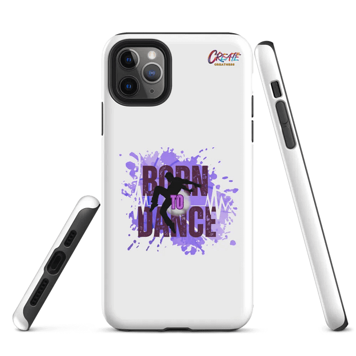 Soundwave Born to Dance His Silhouette iPhone® Tough Case product image (1)