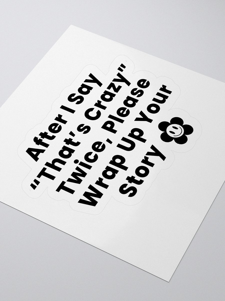 The Polite Hint Sticker product image (8)