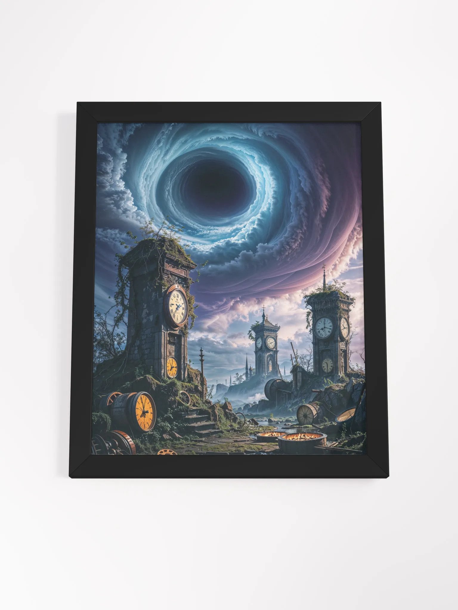 The Spiral of Lost Time Framed Print product image (19)