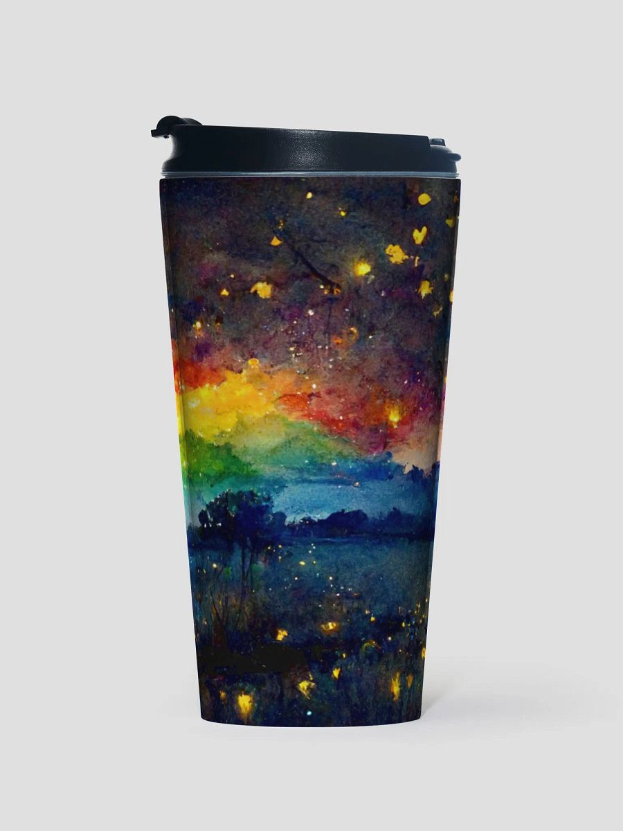 Aurora Night Stainless Steel Travel Mug product image (1)