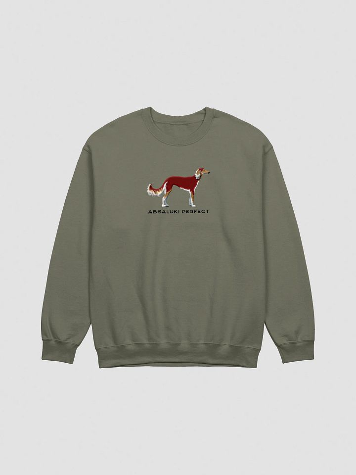 Absaluki Perfect Sweatshirt (Embroidered) of a Saluki(Chocolate) product image (7)