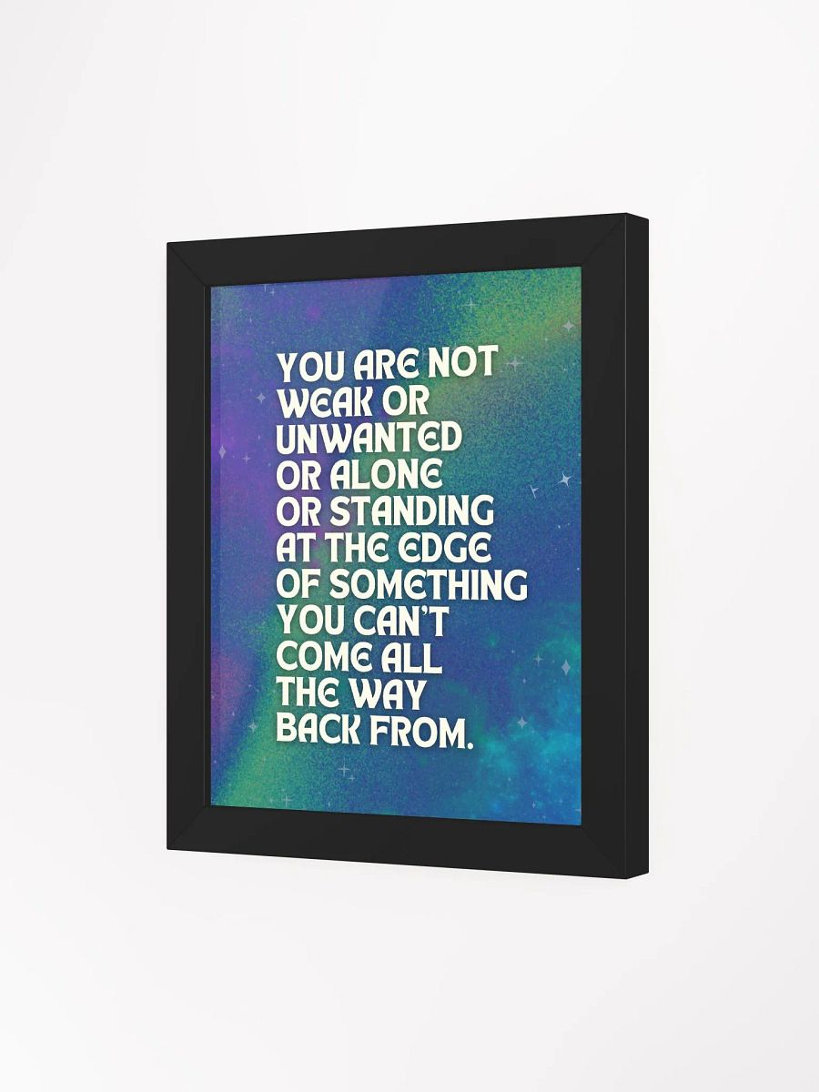 You'll Survive This Framed Art Print product image (3)