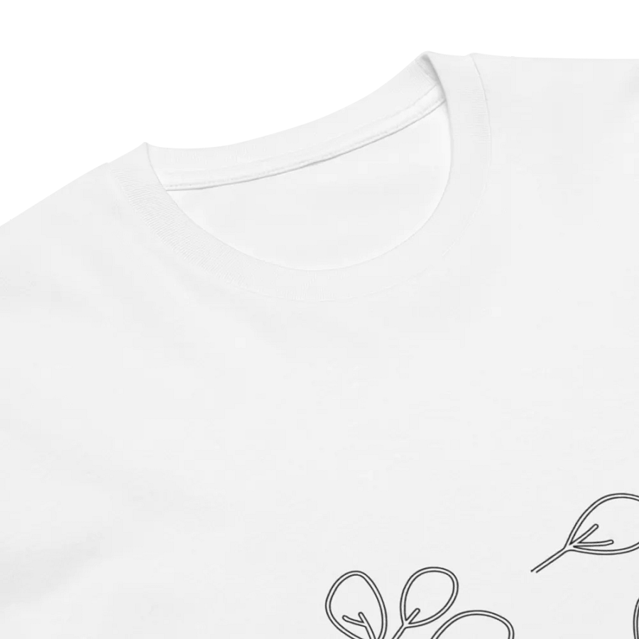 Simple Floral Supreme Comfort Crew Neck T-Shirt product image (21)