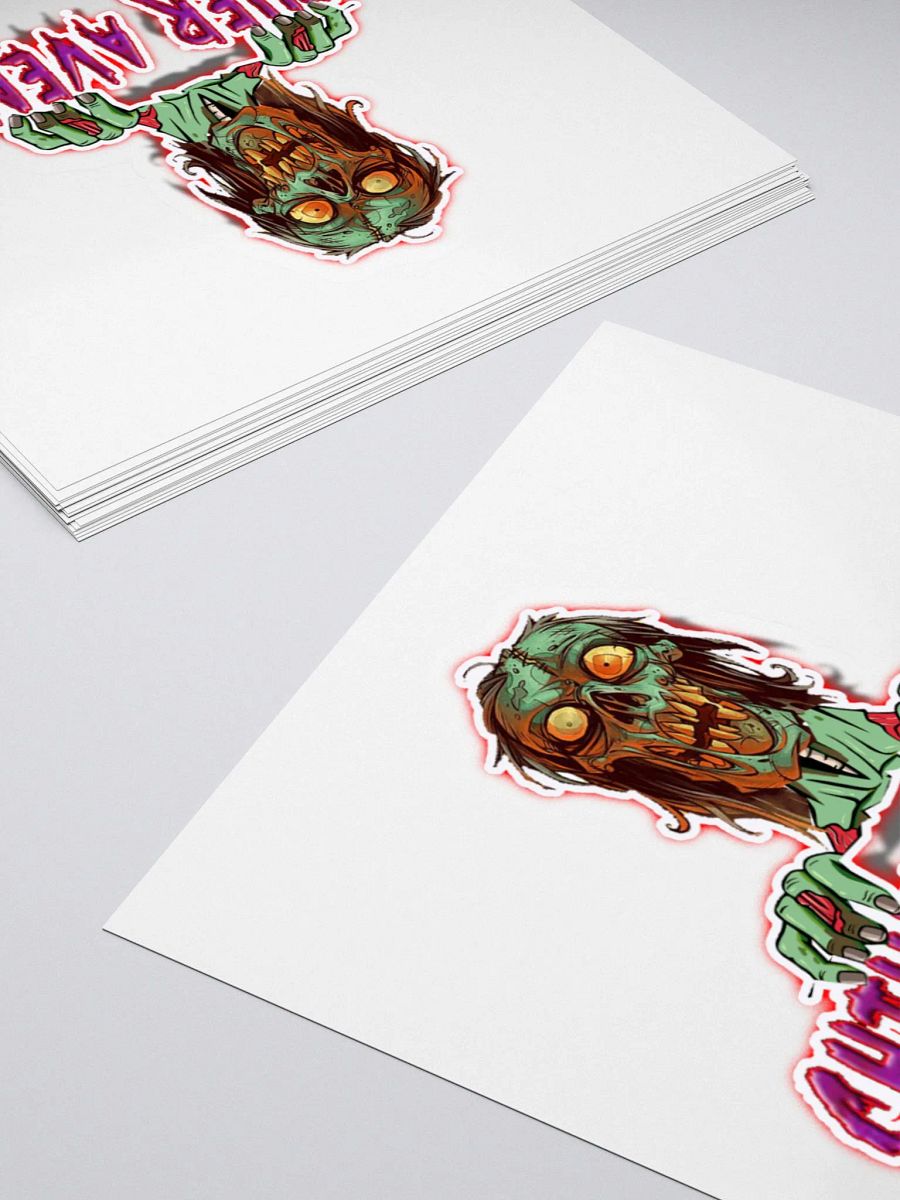Chiller Avenue Zombie Sticker product image (10)