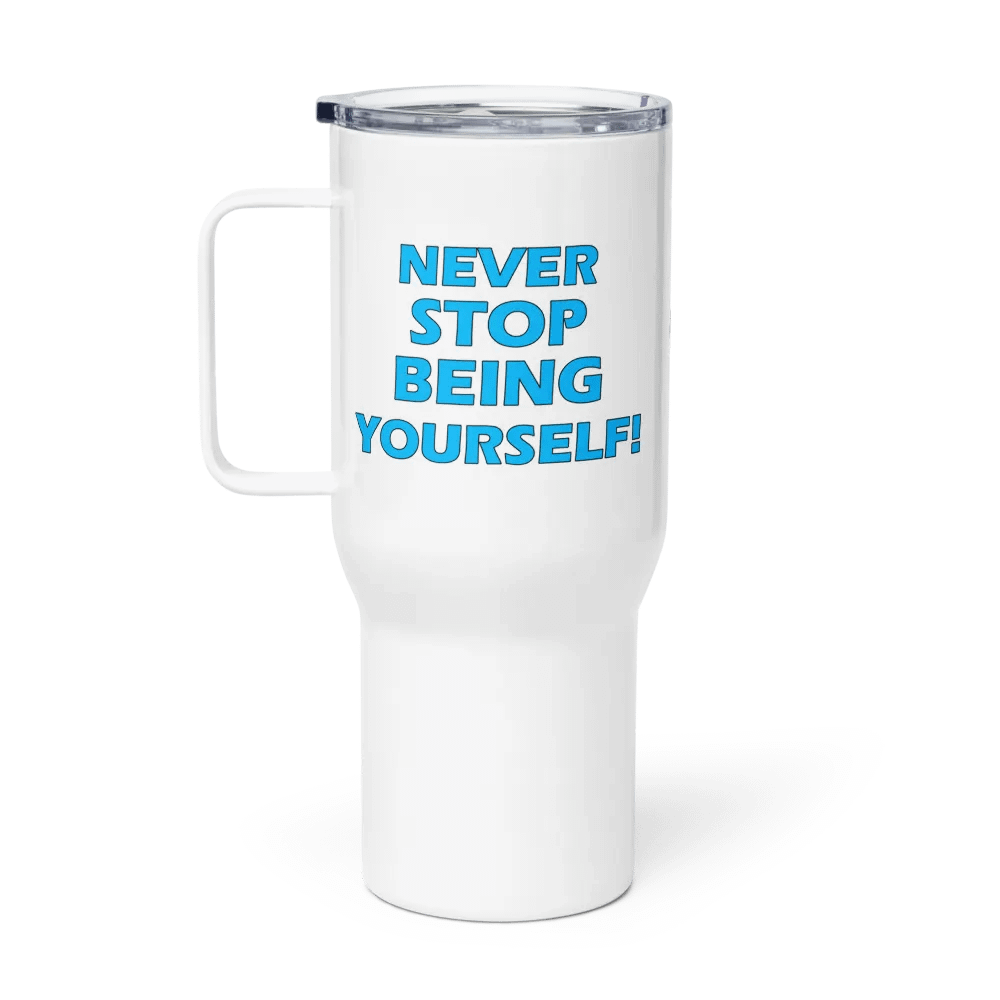 The Be Yourself Motivational Travel Mug product image (1)