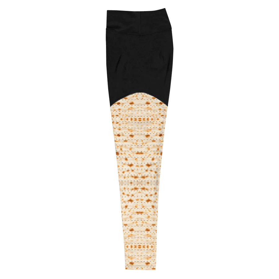 Passover Leggings with Matzah Pattern product image (5)