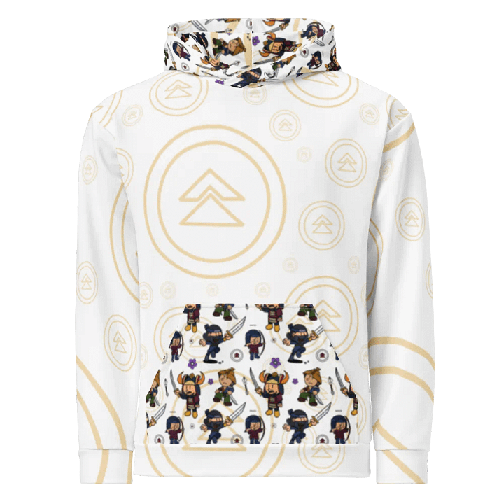 Ghost of tsushima Patterned Hoodie (Light) product image (1)