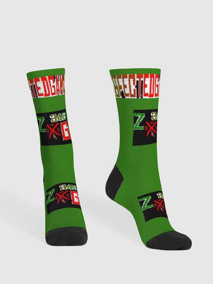 ZombfectedGaming 349 Logo Socks product image (2)