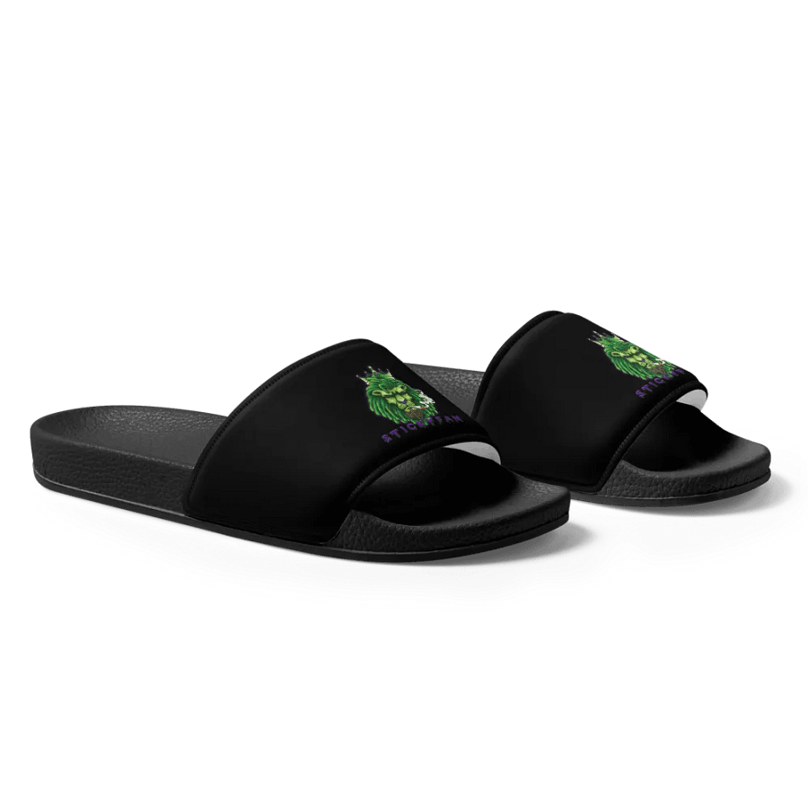 Regal Green Lion Men's Slides product image (1)
