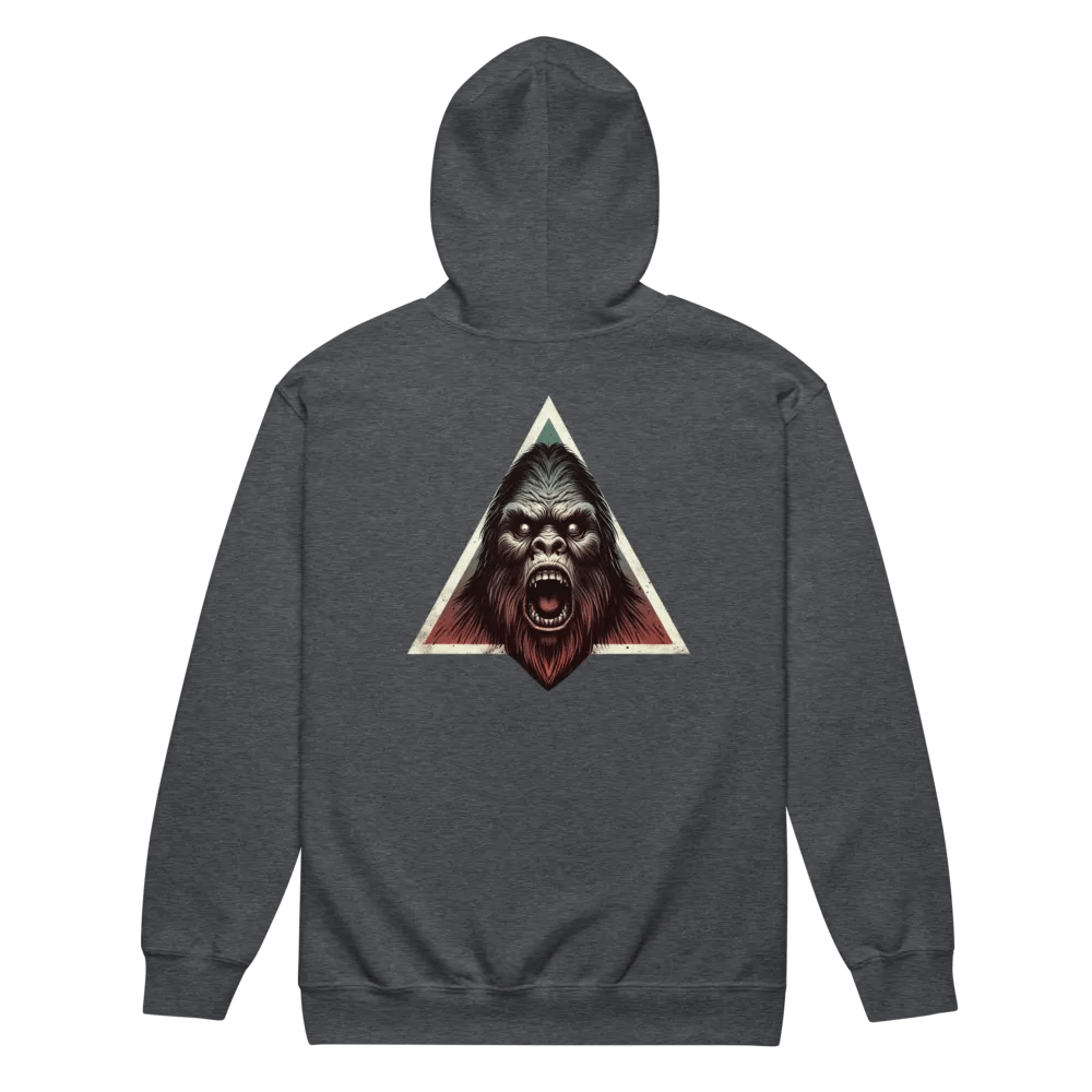 IRATE FACE BIGFOOT ZIP HOODIE product image (10)