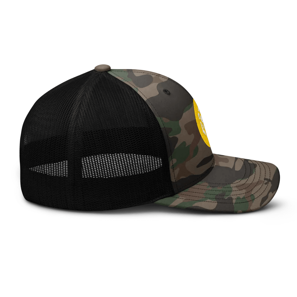 BNB Logo Embroidered Camo Hat product image (6)