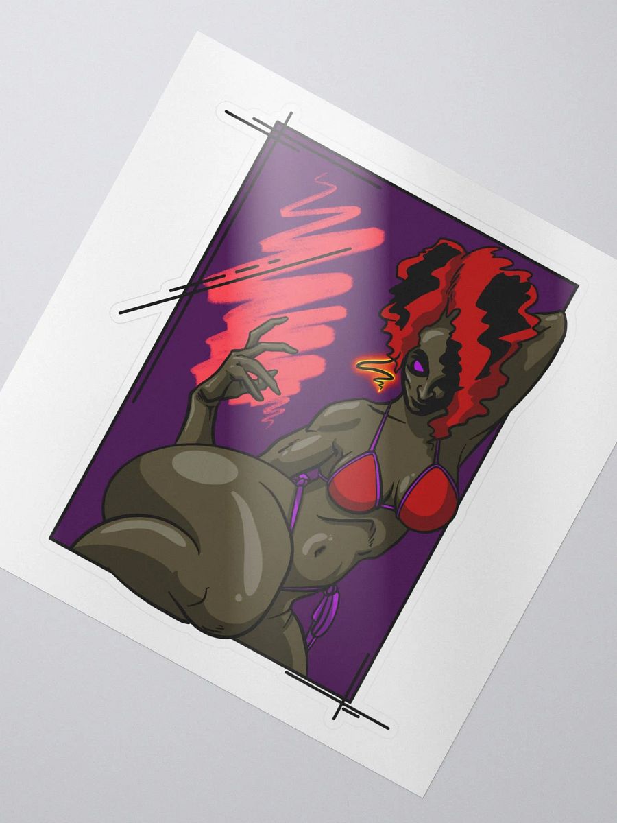 Krimson Dame Pose Sticker product image (5)
