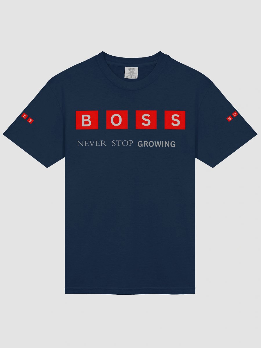 Man T-Shirt BOSS Logo Garment-Dyed Heavyweight Shirt product image (3)