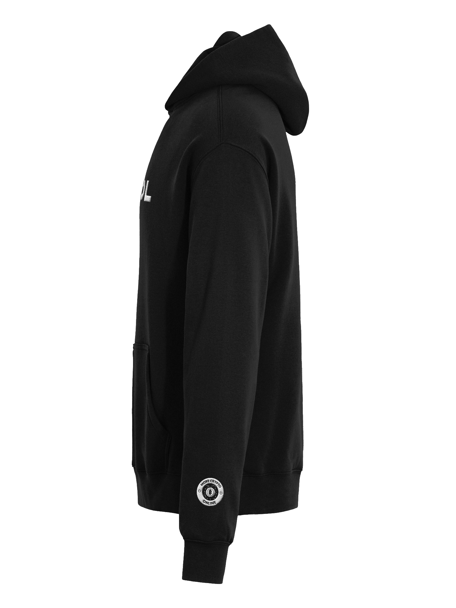 Oversized Hoodie HODL B&W product image (7)