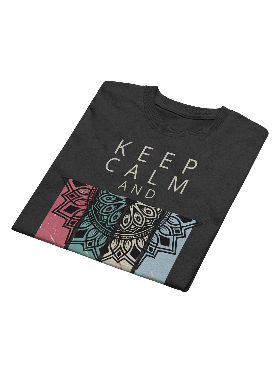 "Meditative Mandala" Yoga T-Shirt - Keep Calm and Yoga product image (35)