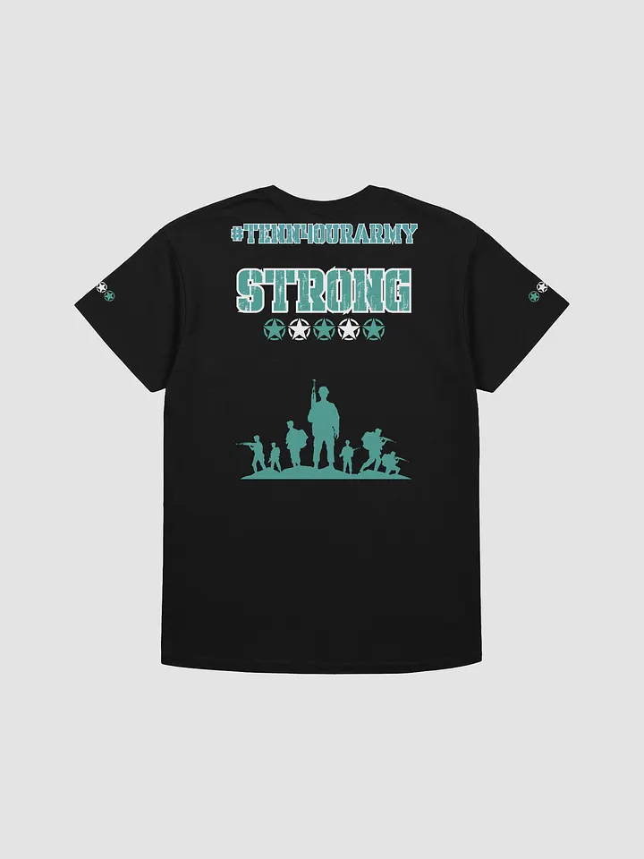 #TeNN4OURARMY T-Shirt - Teal & White product image (2)