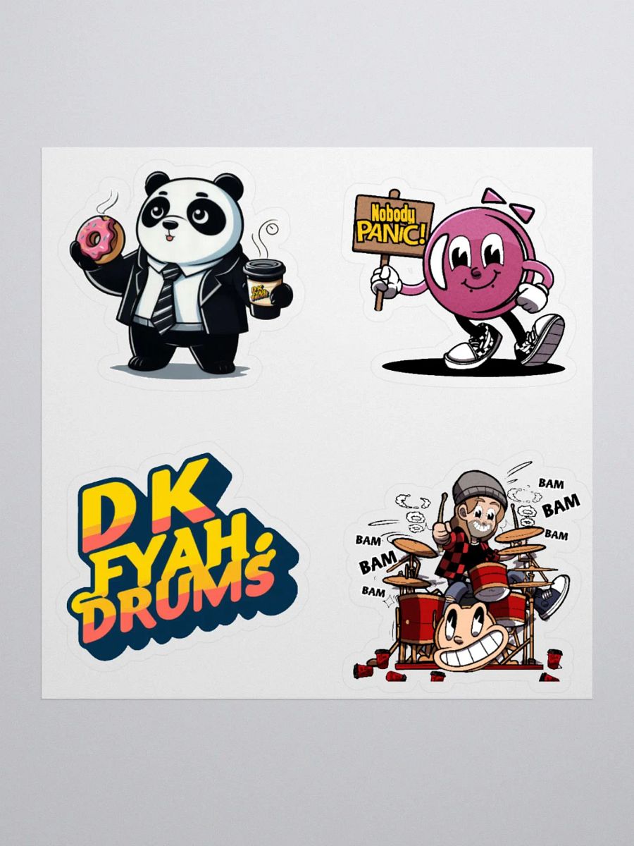 DK Crew Sticker Sheet product image (1)