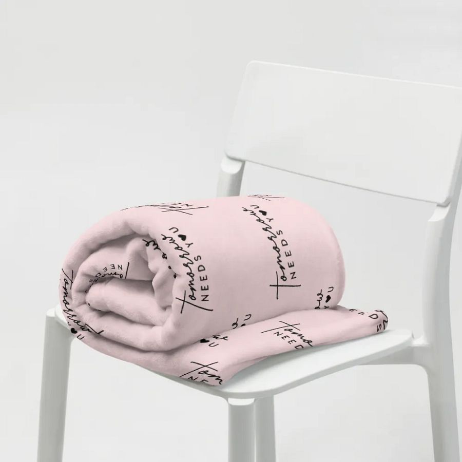 Tomorrow Needs You Blanket product image (7)