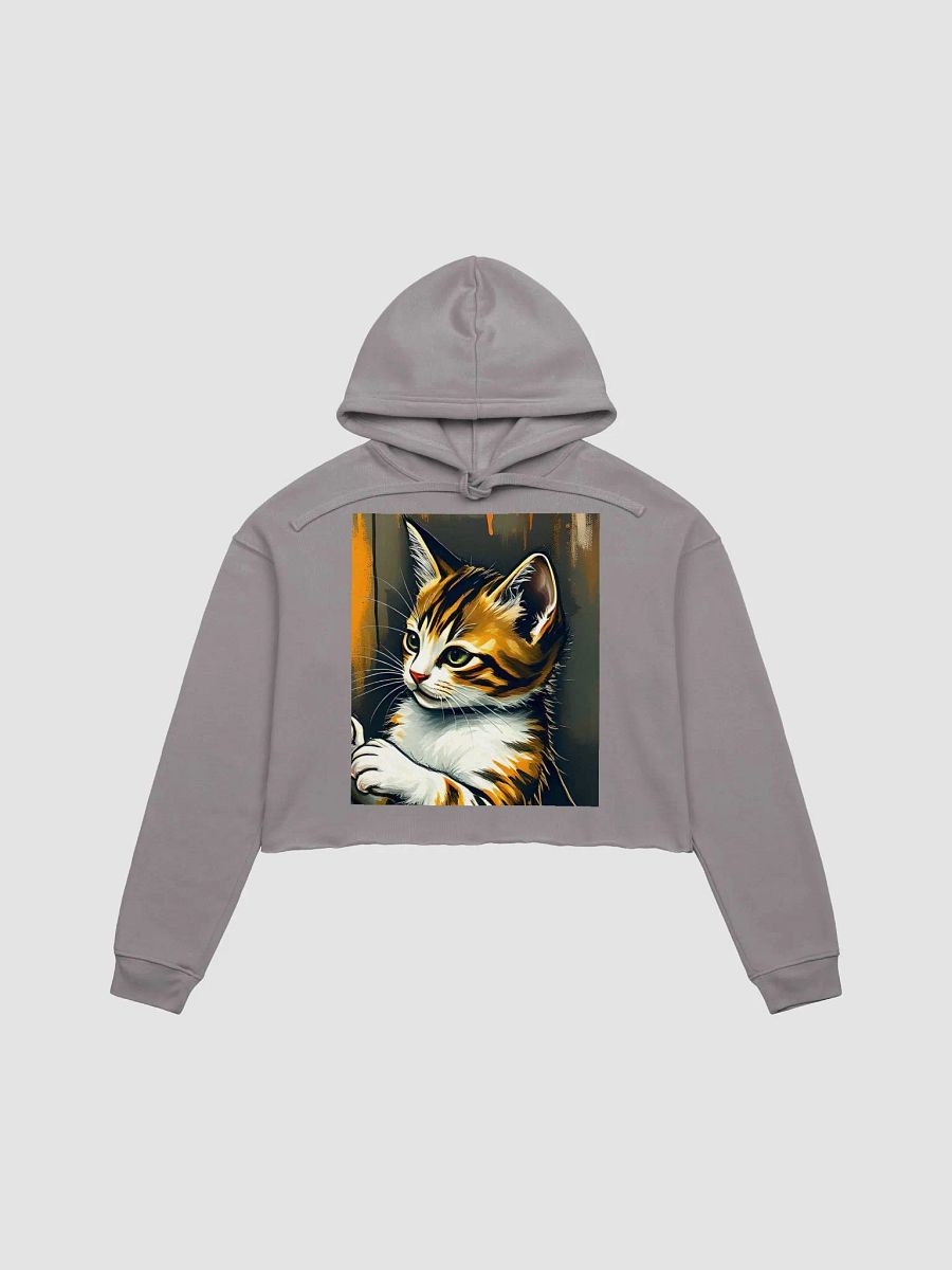 Cozy Chic Fleece Crop Hoodie product image (1)