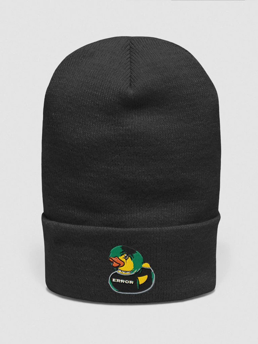 GothDuck Embroidered Cuffed Beanie product image (1)