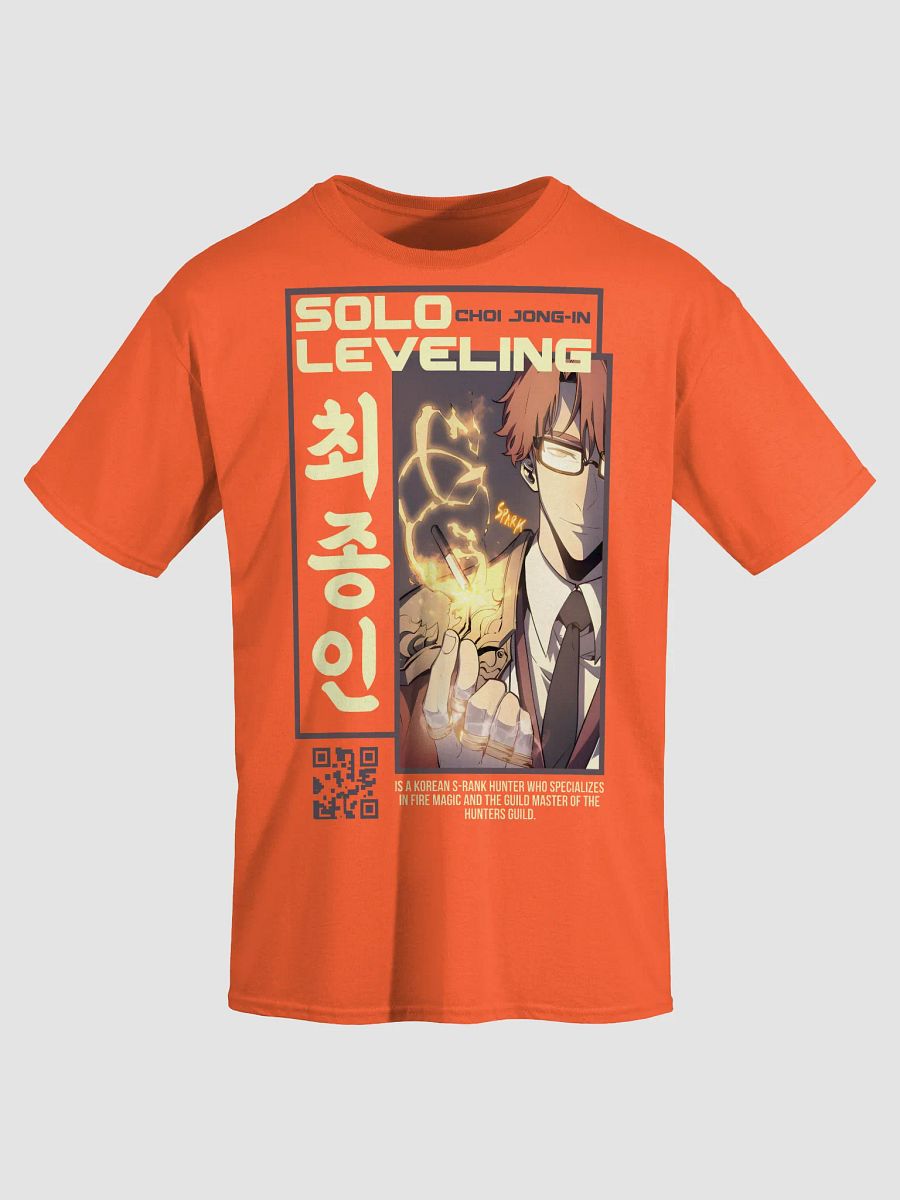 Choi Jong-In - Master of Fire Solo Leveling T-Shirt product image (3)