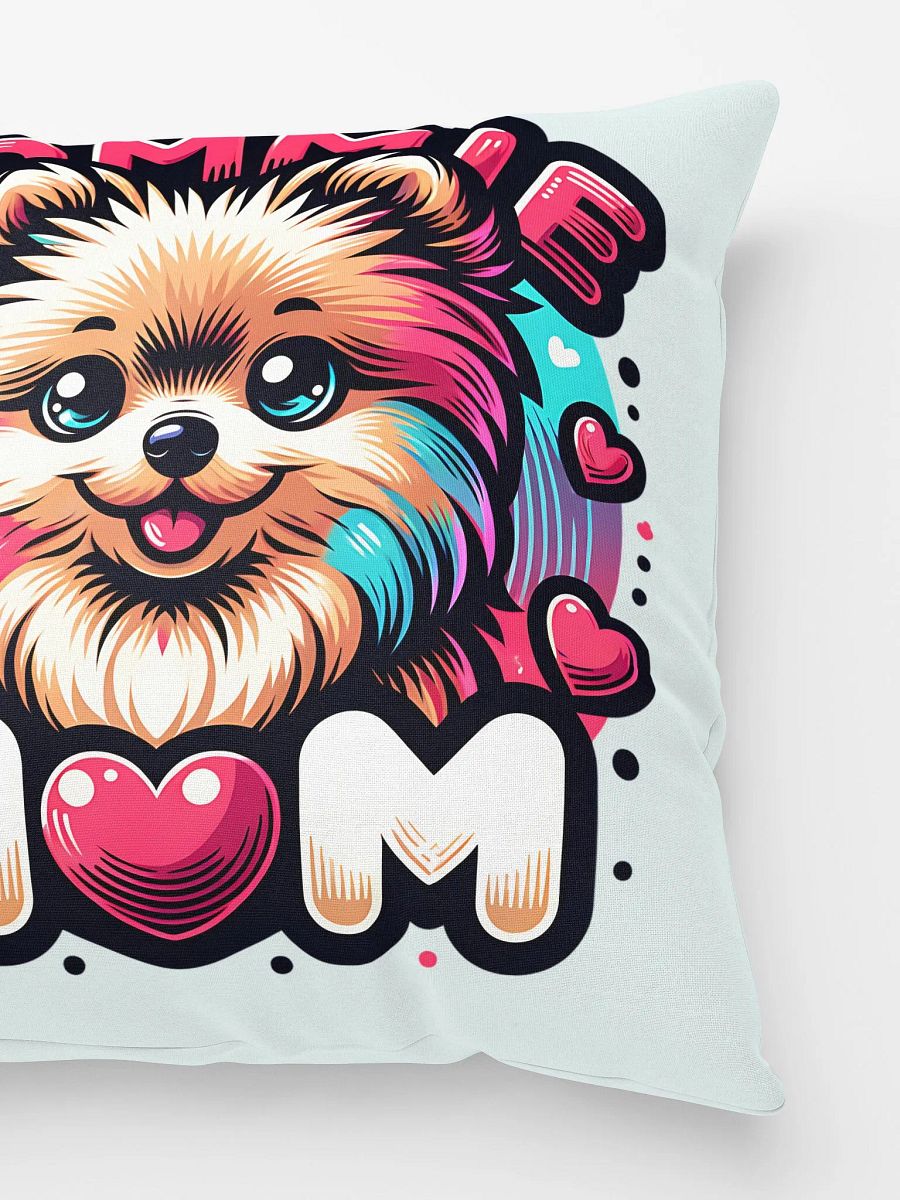 Pommie Mom Design with Colorful Pomeranian and Hearts product image (3)