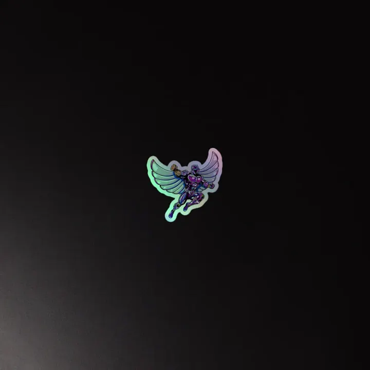 SilverHawks Quicksilver Concept Holofoil Sticker product image (4)
