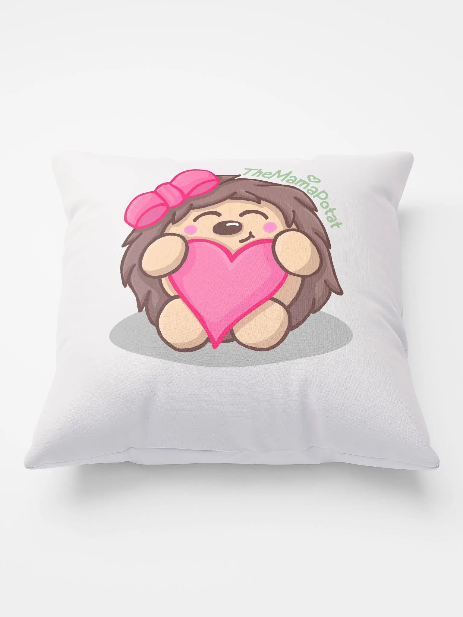 MiniPotat Square Throw Pillow product image (2)