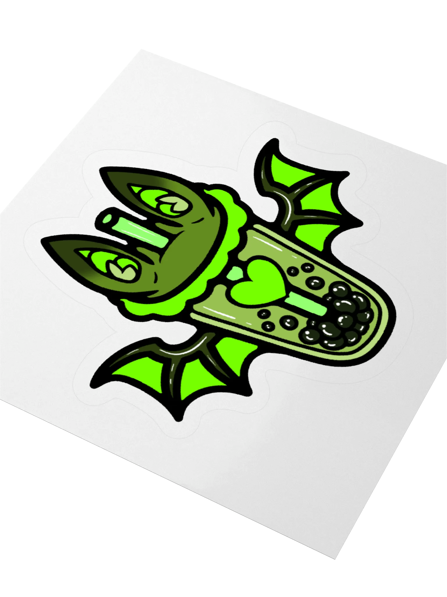MatchaEXE Green Bobat Sticker product image (8)
