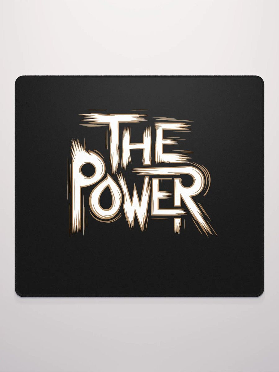 The Power Black color Gaming Mouse Pad product image (2)