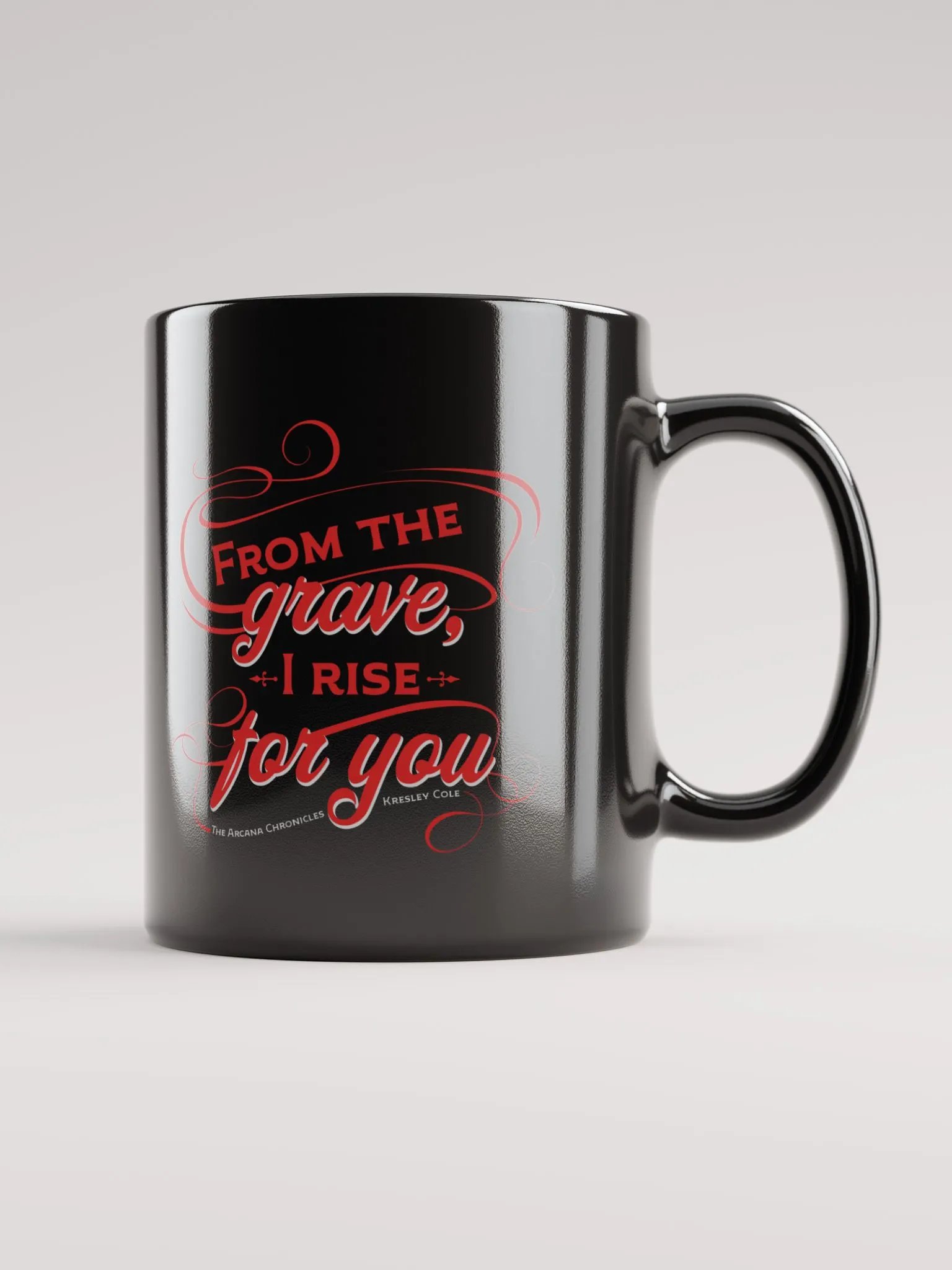 From the Grave Black Mug product image (1)
