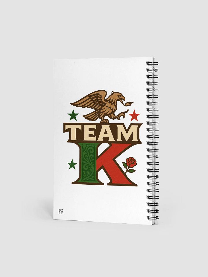 Team K Mexico Spiral Notebook product image (2)