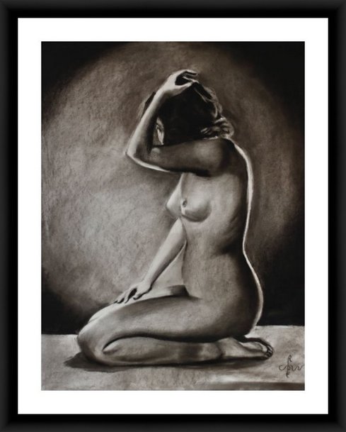 Prestudy to Sitting Nude by Jacob Merkelbach – 24-03-24 product image (2)