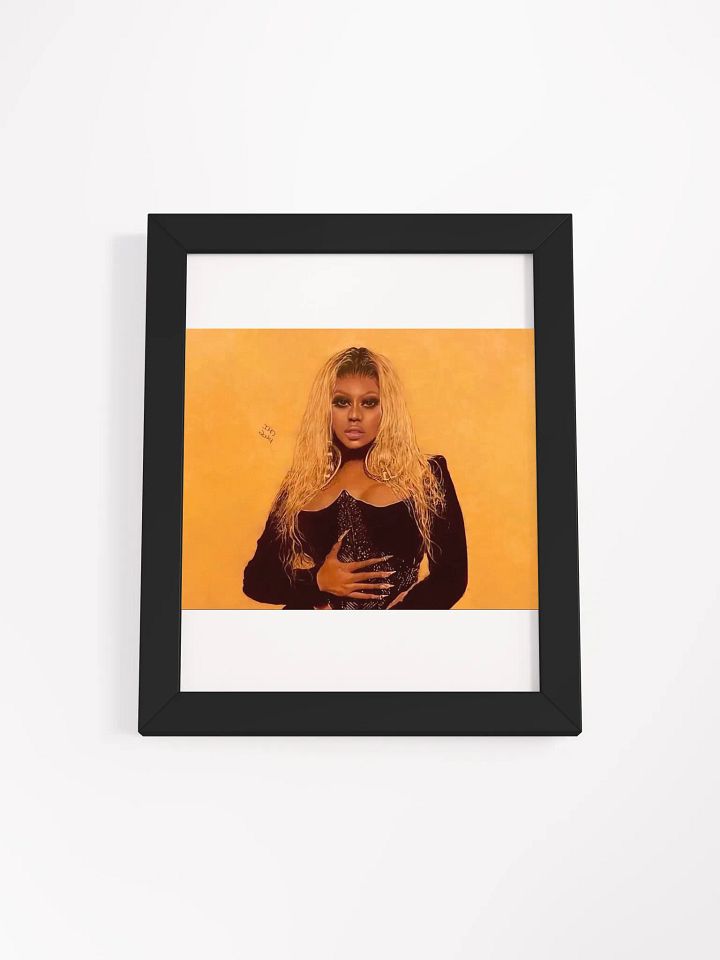 Nicki Minaj Colored Pencil Drawing Framed Print product image (2)