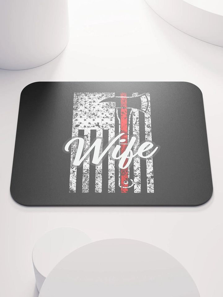 Firefighter Wife - Mouse Pad product image (1)