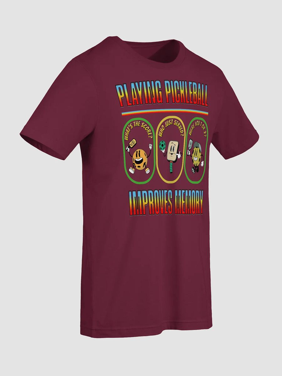 Playing Pickleball Improves Memory Lane T-Shirt product image (12)