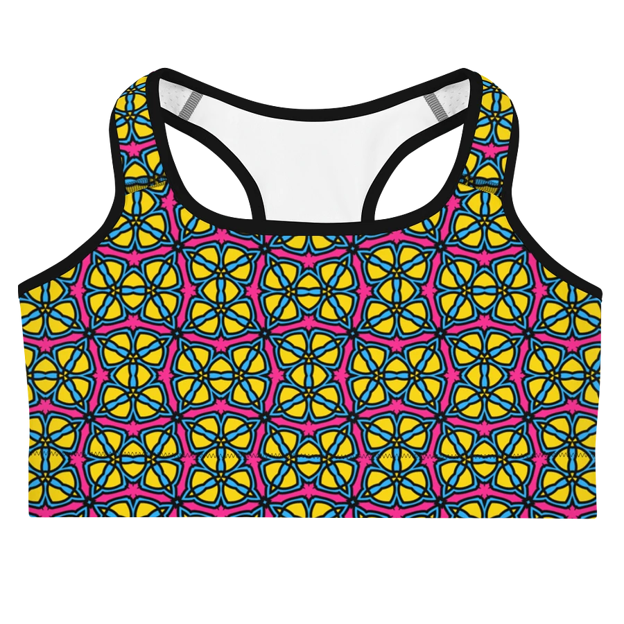 Pan Abstract (3) - Sports Bra product image (3)