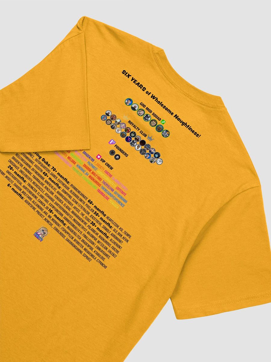 6 Years Commemorative T-Shirt! product image (10)