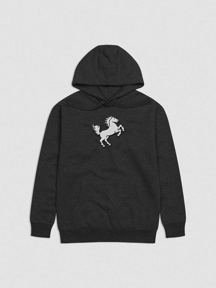 White Horse Embroidered Hoodie product image (1)