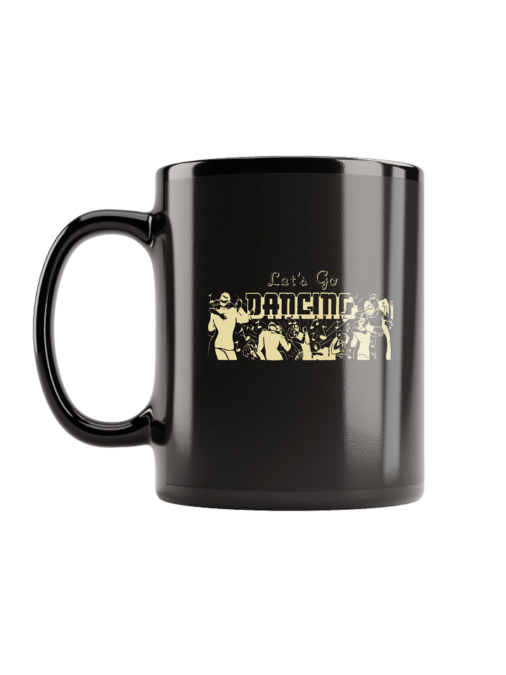 'Let's Go Dancing' Black Mug product image (1)