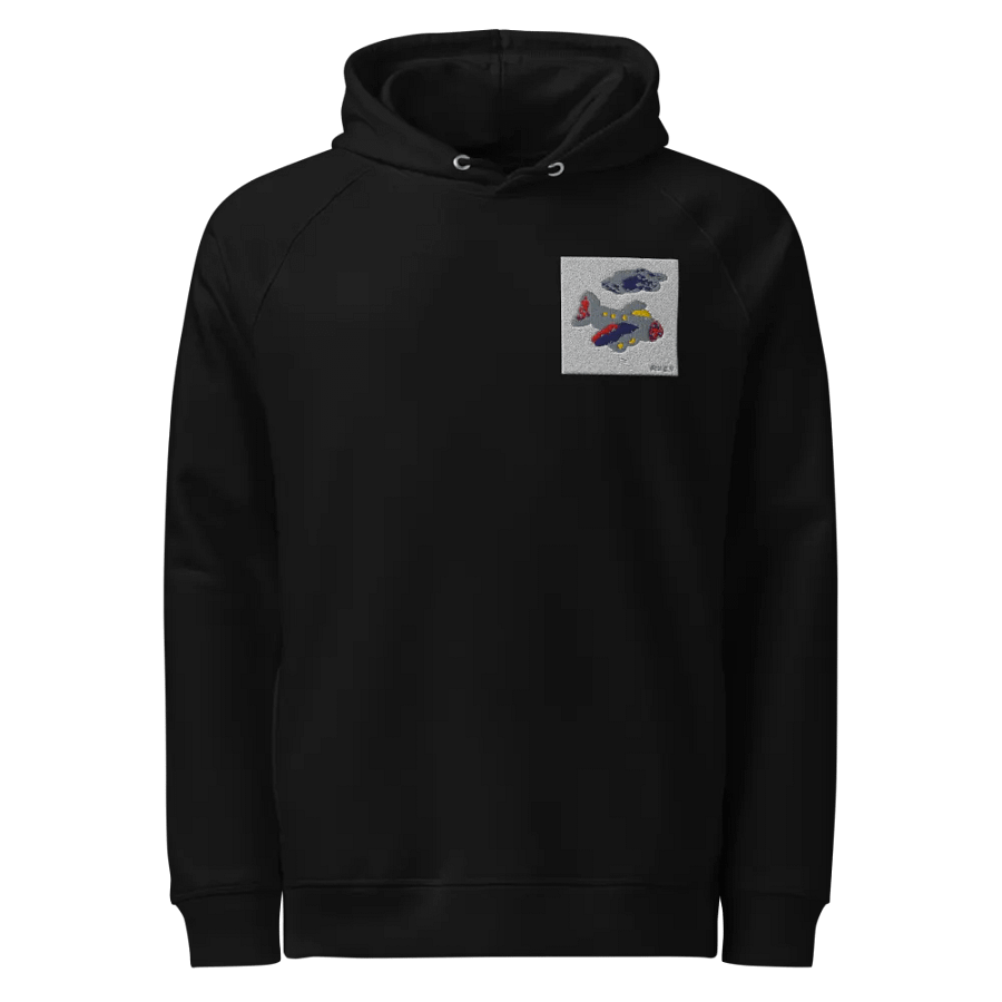 Kid Airplane (Stanley/Stella Unisex Organic Side Pocket Hoodie) product image (1)