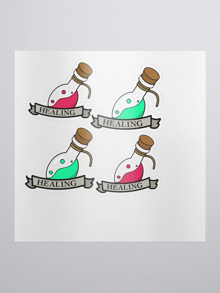 Potion of Healing sticker sheet product image (1)