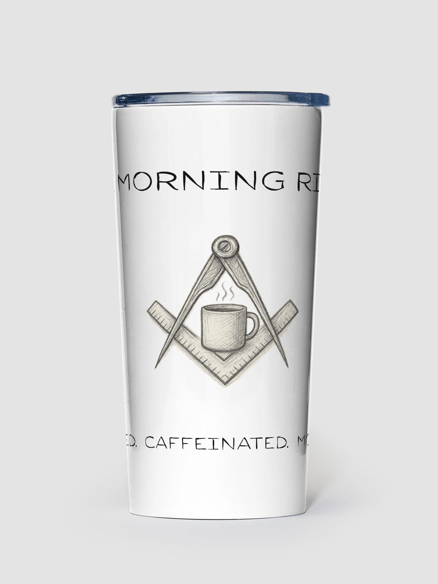 The Morning Ritual – 20 oz Stainless Steel Tumbler product image (1)