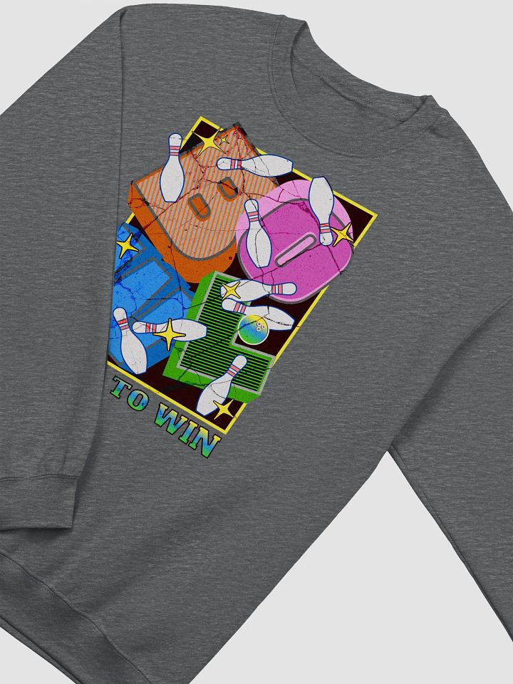 Bowl To Win Block Letter Crewneck Sweatshirt product image (4)