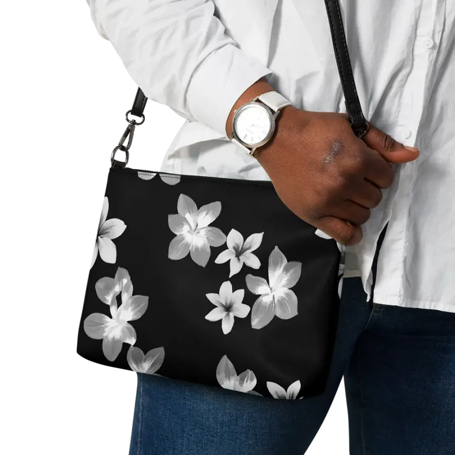 Volcanic Ash Caribbean Flower Print | Crossbody Bag product image (11)