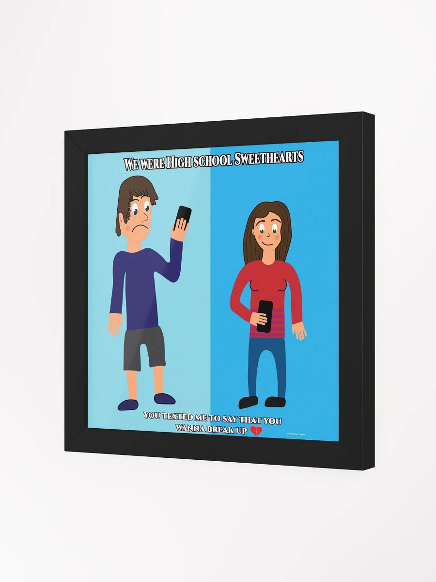 High School Sweethearts Special Design Square Framed Matte Poster product image (18)