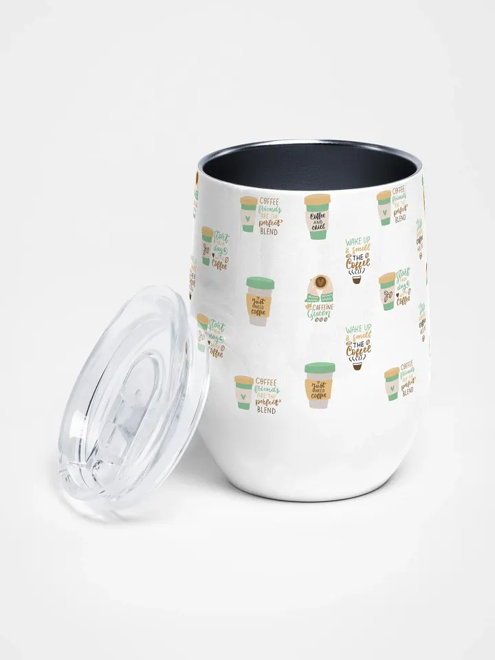 Coffee Lover's Delight Wine Tumbler product image (2)